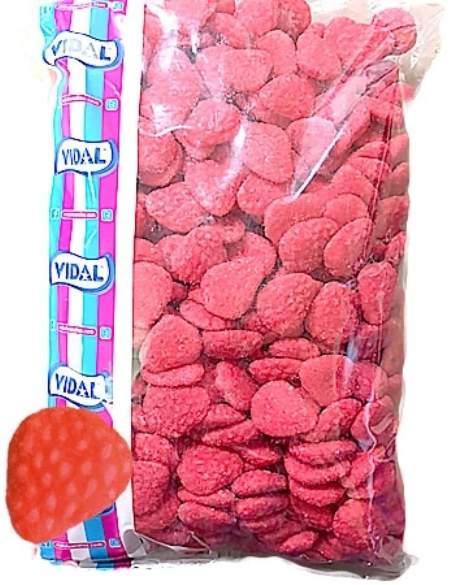 Vidal Foam Strawberries 3kg Bag